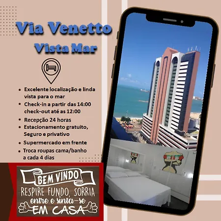 Via Venetto - Vista Mar 3* Fortaleza (Ceara)